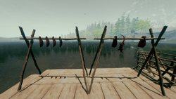 Sons of the Forest Drying Rack: How to Prevent Meat From Rotting - GameRevolution