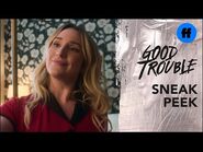 Good Trouble Season 3, Episode 17 - Sneak Peek- Davia Tries Out A New Look - Freeform