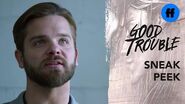 Good Trouble Season 2, Episode 17 Sneak Peek Evan Refuses to Condemn The Manifesto Freeform