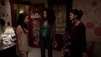 Hostile Acts-Callie accuses Mariana for looking her journal