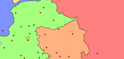 Map of Kashmir (Disputed Stuff) Although Population is 77% Pakistani.