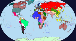 World Map 1944