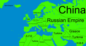 Alternate Map Of Europe