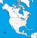 North America province map