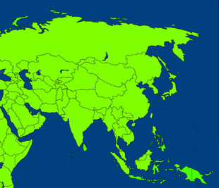 Alternative Map of Asia