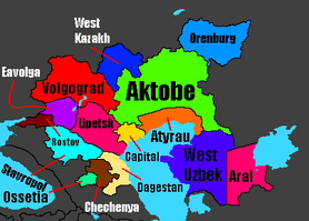 Astonia districts