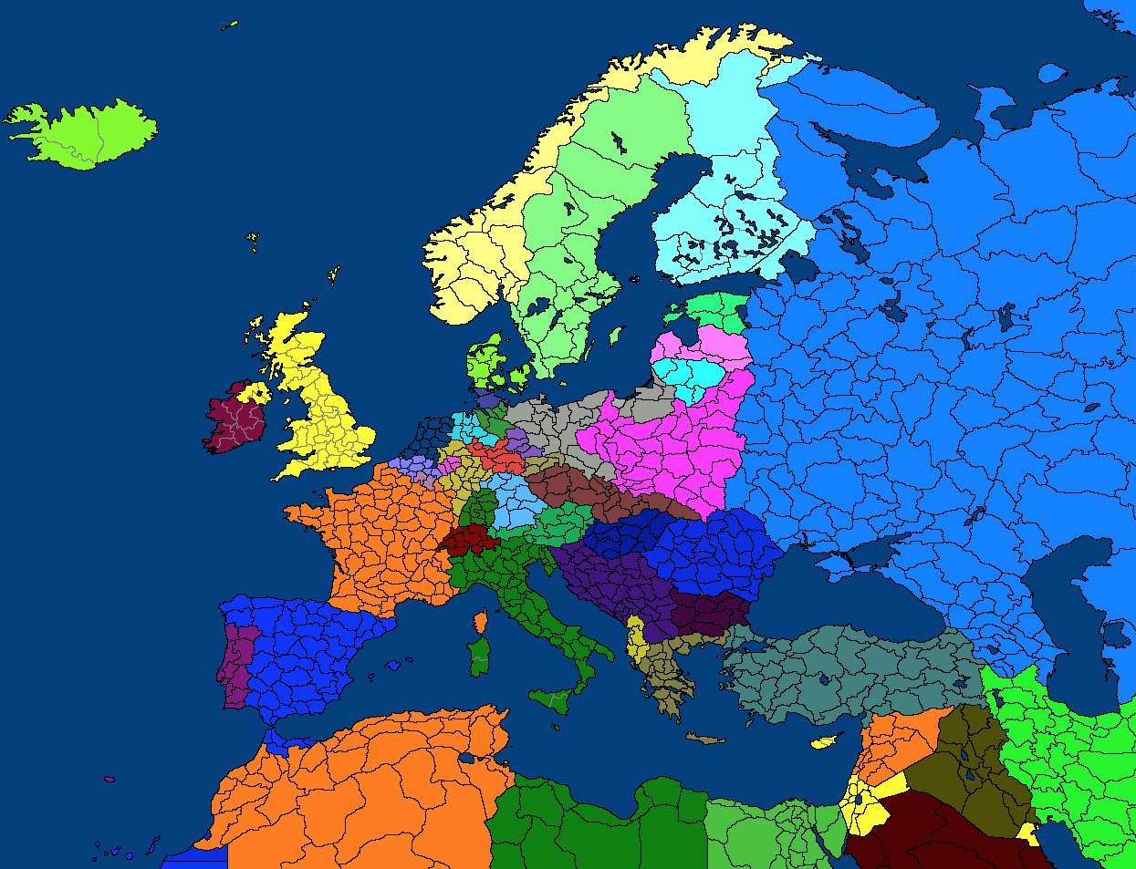 Alternate World War II (Map Game) | TheFutureOfEuropes Wiki | Fandom