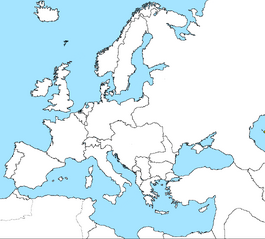 Map of 1914 (without cities)