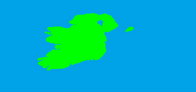 Map of Ireland and the Isle of Man