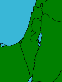 Israel and Surronding countries map