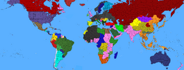 Map of World 1942