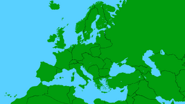 Map of Europe in the next 100 years (2117)