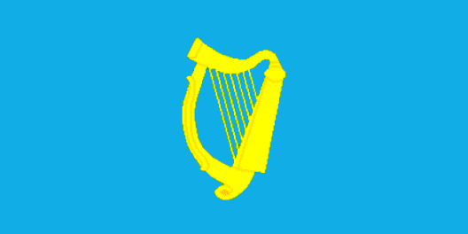 celtic harp flag