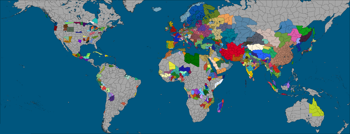 Карта мира 1444 года