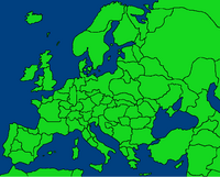 Alternative Europe Map