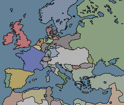 Europe in 1836