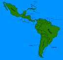 LATIN AMERICA MAP MADE BY IMPERIUM MAPPING You can put a textbox or remove the names.