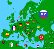 European map 2016