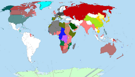 The World in 1940 after the 2nd Vienna award.