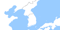 Map of the Korean Peninsula