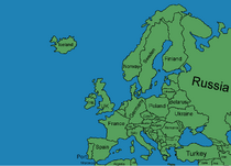 Europe Map by Zalyat