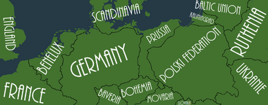 Alternative Map of Some Part of Europe :/