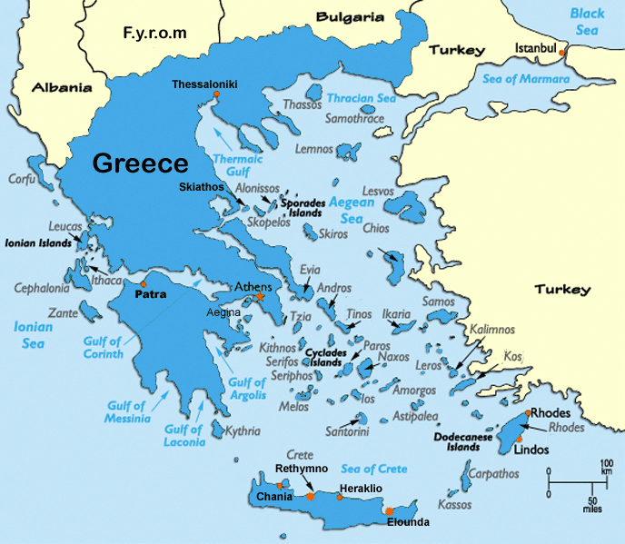 Map Of Greece And Surrounding Areas Greece | Thefutureofeuropes Wiki | Fandom