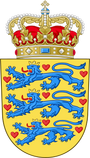 200px-National Coat of arms of Denmark.svg