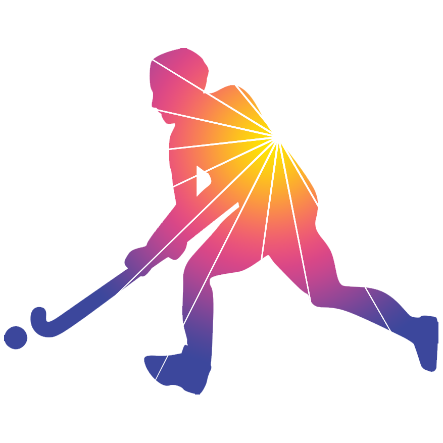 field hockey logo vector