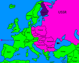 Alternate map of europe