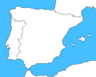 Map of Iberia