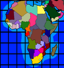 African Map by ASEAN Mapper