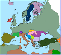 if germany won ww2 this is a semi-realistic reprezentation of what europe would look like