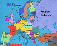 Alternative Map of Europe (Future Europe)