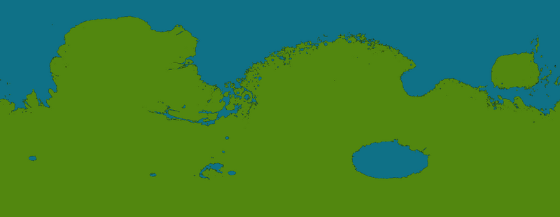 HD Map of Terraformed Mars by Breakinger