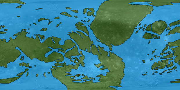 Textured Map of Ganymede, isn't it epic!? Made by HRE Mapping