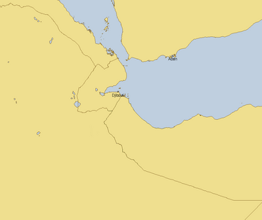West Gulf of Aden Detailed map