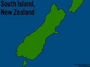 South Island by EdmontonionMapping
