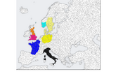 300 - Germania splits in two, North Germany and South Germany. Norge is formed.