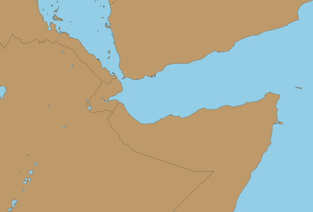 Gulf of Aden map