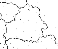 Belarus map