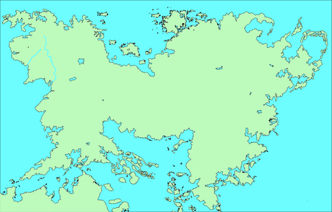 Middle earth map by Tolf.