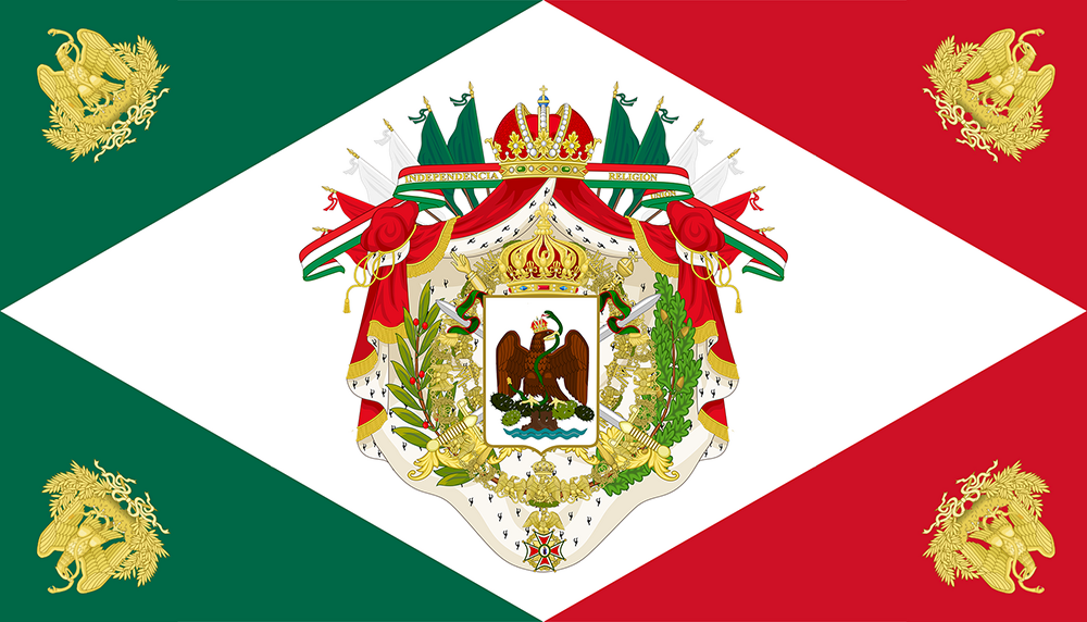 Flag of the First Mexican Empire