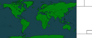 World Map by NATO mapping