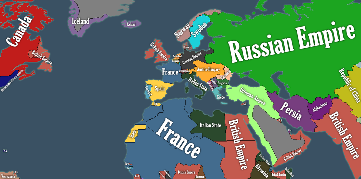 blank map of europe 1900