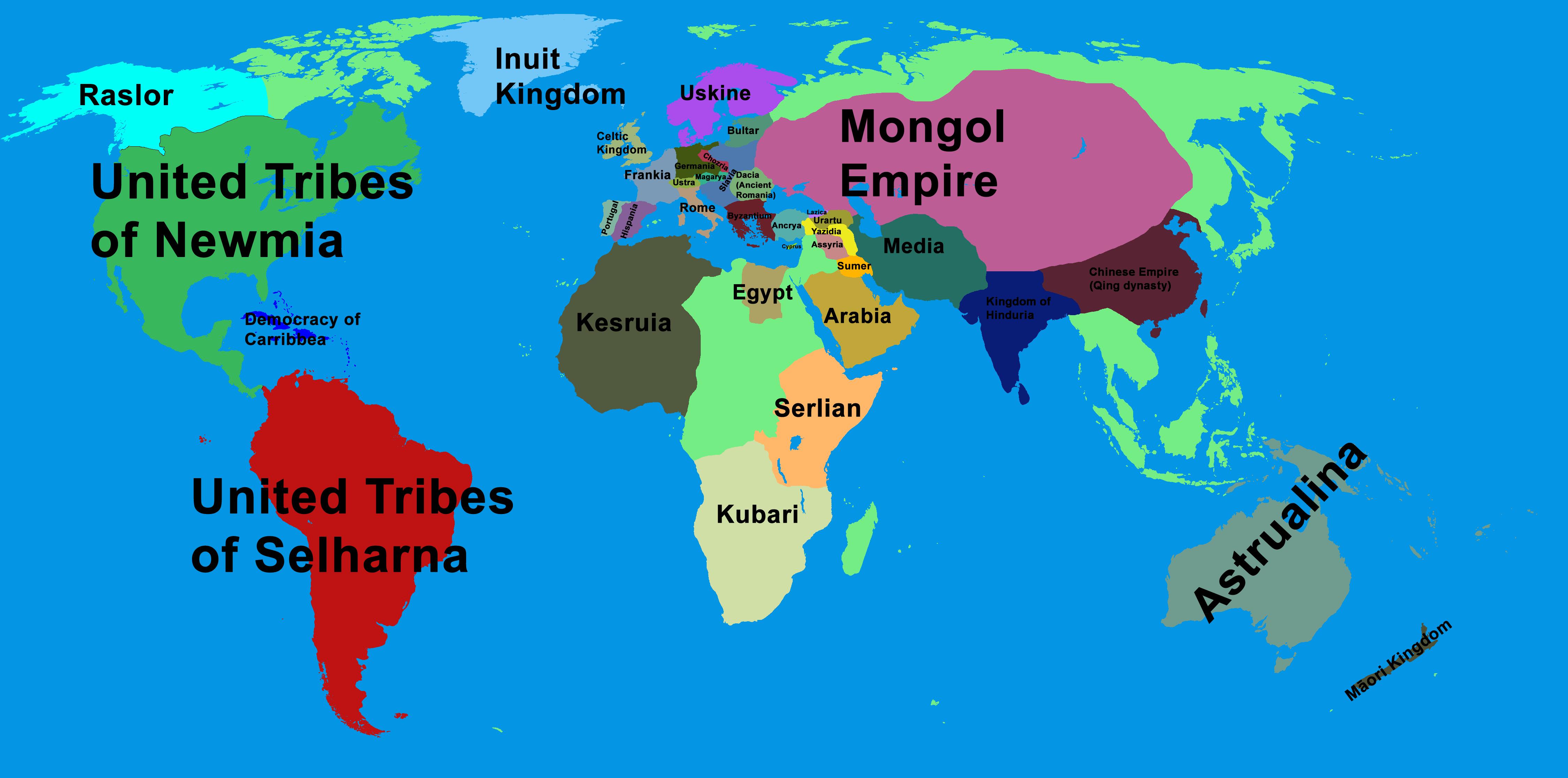 sumer on world map