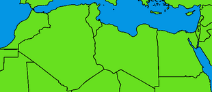 North African Map