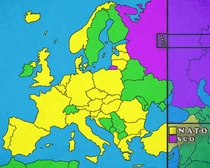 Modern Map of Europe 2017