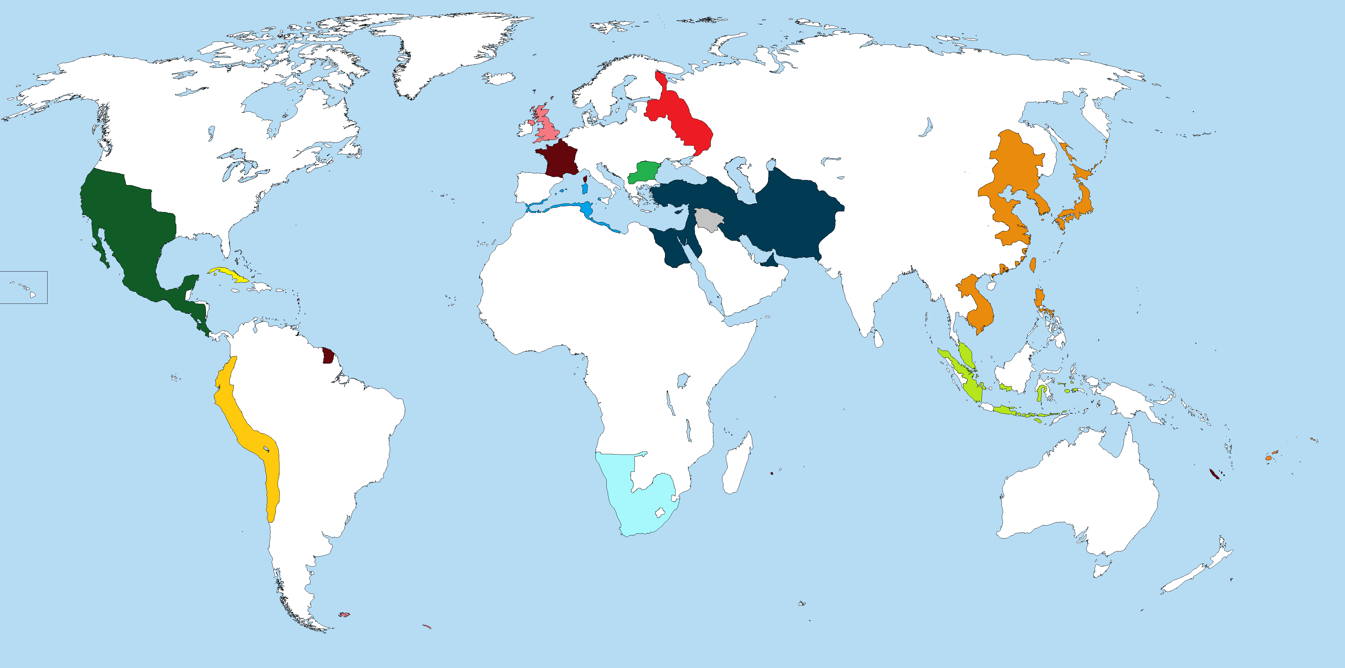 New world map