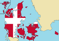 Map of Denmark